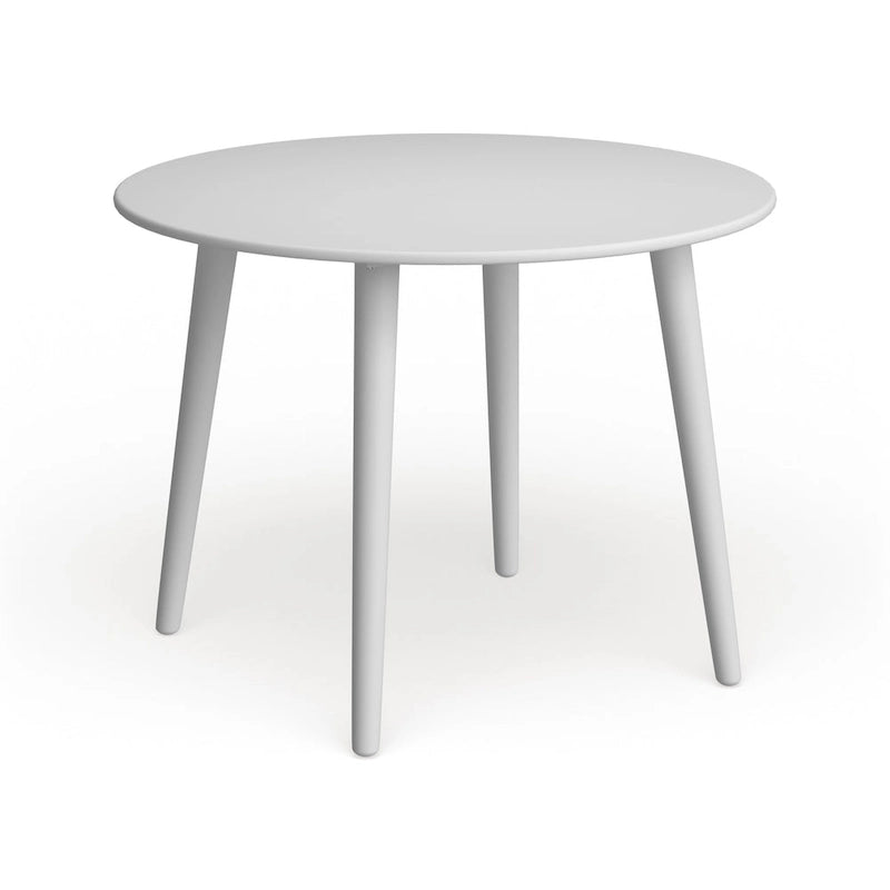 Round Dining Table with Sturdy Pedestal Base