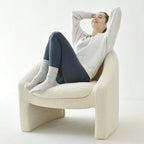 Upholstered Barrel Accent Chair