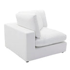 5-Piece Modular Sectional Sofa with Feather Fill Cushions