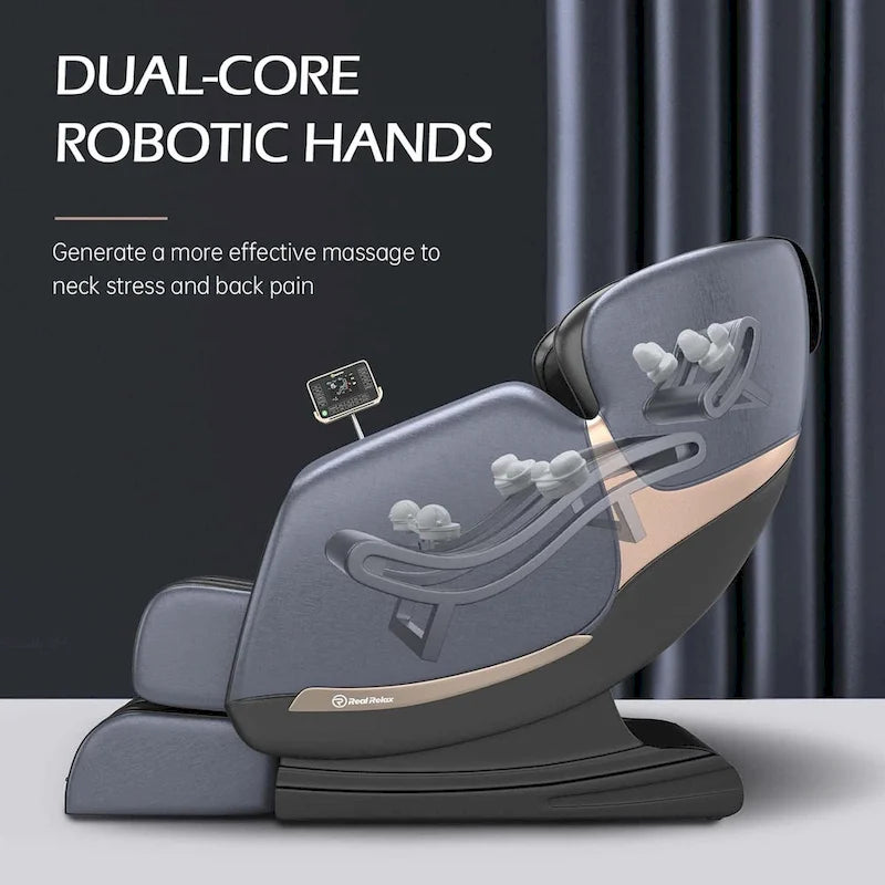 Full Body Zero Gravity Massage Chair with Dual-Core S Track and APP Control