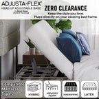 Adjustable Base Kit with Wireless Remote, Lightweight Power Bed Frame