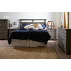 Country Cottage 2-Drawer Nightstand with Metal Drawer Slides