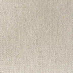 Cream Fabric & Cane Back Dining Chair with Solid Wood Frame