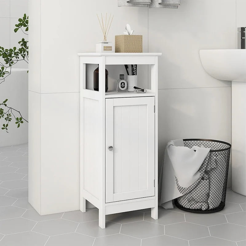 Mobiletto bagno a terra, Armadietto contenitore