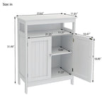 Freestanding Bathroom Floor Cabinet, Storage Cabinet