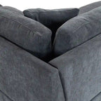 Modular Sofa with Removable Storage Ottoman, 2 Hidden Cup Holders
