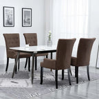 vidaXL Dining Chairs with Armrests 1/2/4/6 pcs Multicolor Fabric - 21.3 x 22 x 41.7