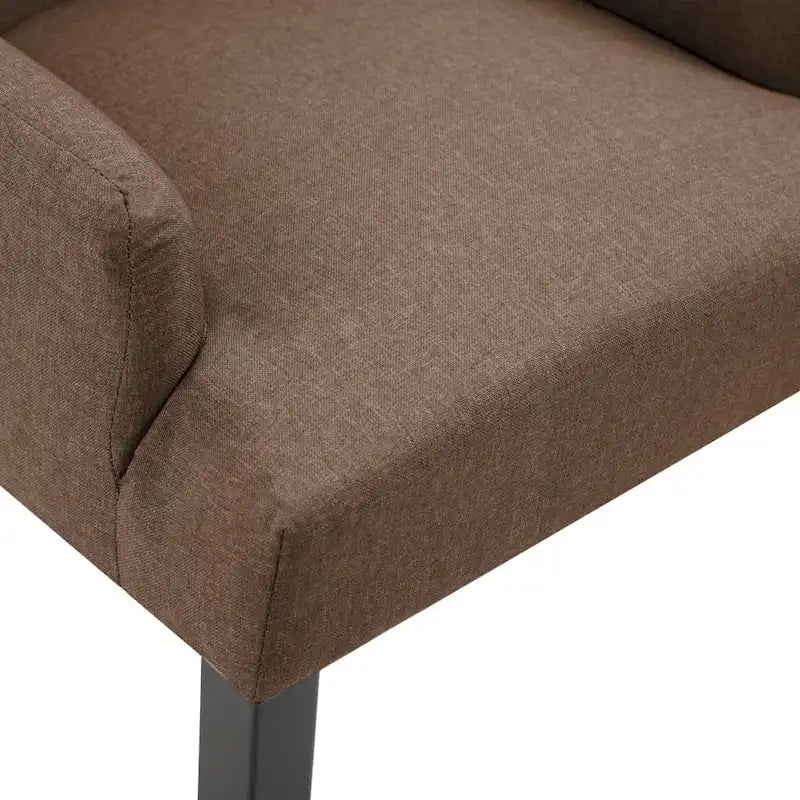 Dining Chairs with Armrests, Multicolor Fabric, Set of 1/2/4/6