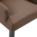 Dining Chairs with Armrests, Multicolor Fabric, Set of 1/2/4/6