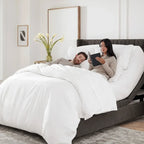 Premium Adjustable Massaging Bed Frame Base with Wireless Remote