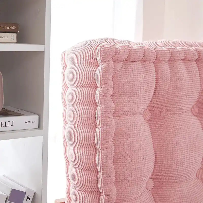 Ultra Thick Tufted Upholstered Headboard for College Dorm or Bedroom