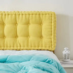 Ultra Thick Tufted Upholstered Headboard for College Dorm or Bedroom