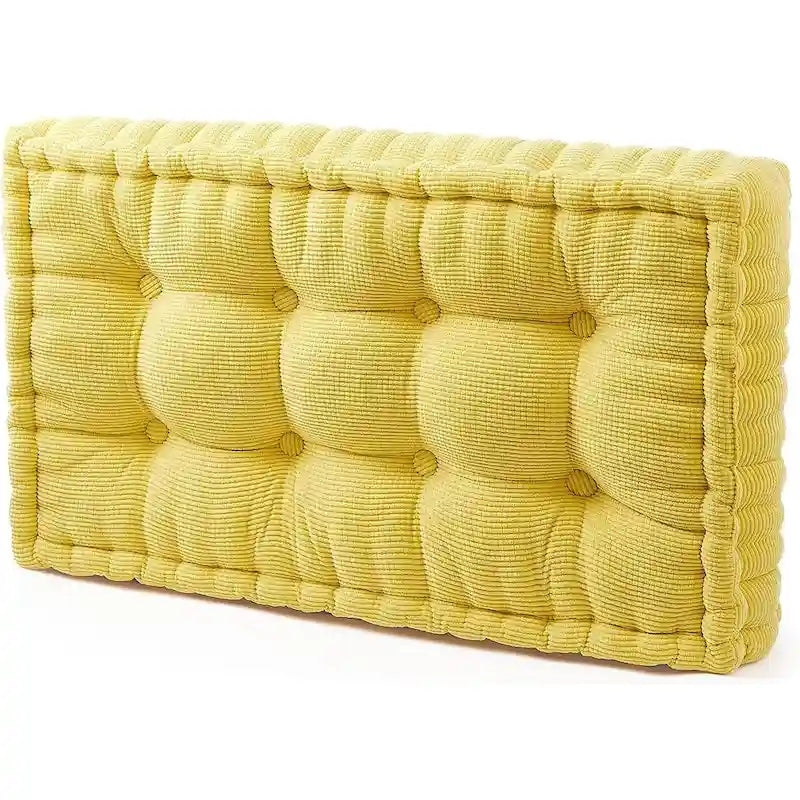 Ultra Thick Tufted Upholstered Headboard for College Dorm or Bedroom