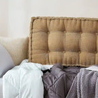 Ultra Thick Tufted Upholstered Headboard for College Dorm or Bedroom
