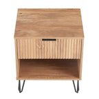 Modern 2-Piece Standard 3-Drawer Dresser and Nightstand Bedroom Set