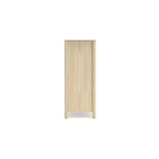 Light Brown Chest of Drawers with Natural Wood Finish for Bedroom