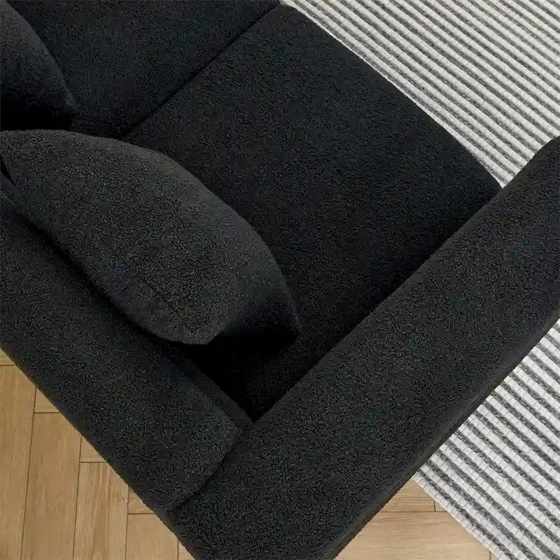 81.5" Oversized 5-Seater L-Shaped Sectional Corner Sofa with 3 Cushions