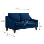 Modern Loveseat Sofa For Living Room