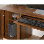 Corner Computer Desk with 3 Drawers, Storage Cabinet & Keyboard Shelf