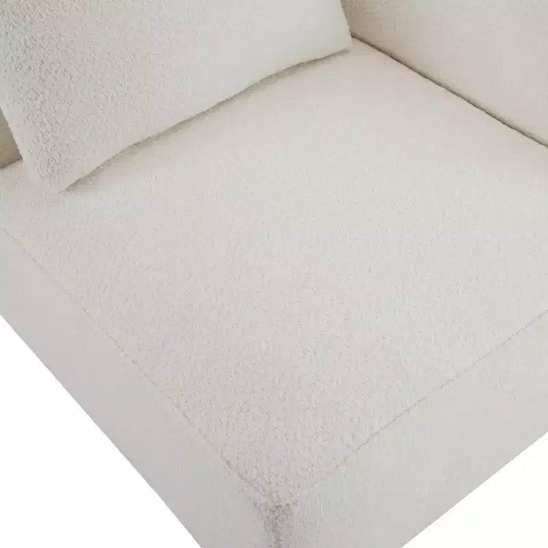 Christopher Knight Home Evelyn Divano modulare imbottito a 4 posti con cuscini, Beige/Marrone