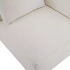 Christopher Knight Home Evelyn Divano modulare imbottito a 4 posti con cuscini, Beige/Marrone