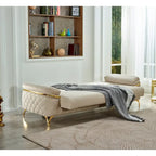 3-Seat Convertible Sleeper Sofa with Pocket Coil Cushions