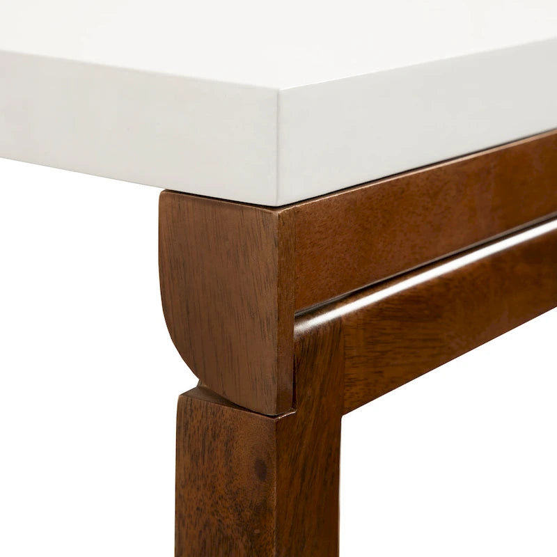 Wood Wall-Mounted Folding Table | Space-Saving Dining & Desk, 24x33x31