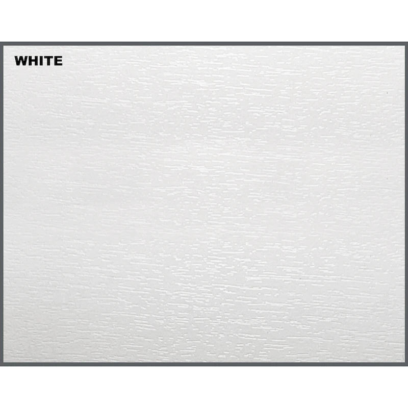Contemporary White Wood Grain 4-Drawer Vertical Lateral File Cabinet