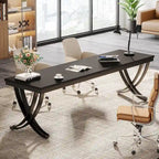 78" Large Computer Desk for Home Office | Minimalist Rectangular Writing Table