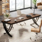 78" Large Computer Desk for Home Office | Minimalist Rectangular Writing Table