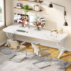 78" Large Computer Desk for Home Office | Minimalist Rectangular Writing Table