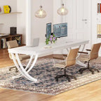 78" Large Computer Desk for Home Office | Minimalist Rectangular Writing Table