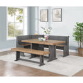 Country Style Breakfast Nook Dining Set for Kitchen or Dining Room