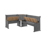 Country Style Breakfast Nook Dining Set for Kitchen or Dining Room